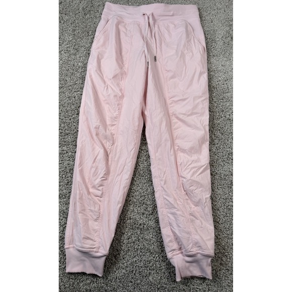 Lululemon Dance Studio Jogger Pants Performance Athletic Light Pink Womens 8 - Picture 1 of 7